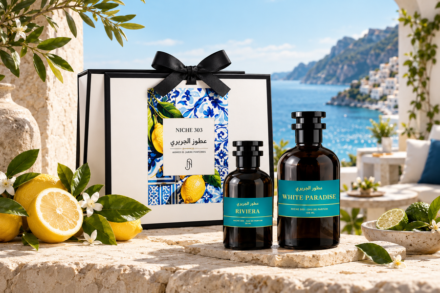 Coffret NICHE 303 — White Paradise 100 ml et Riviera 50 ml