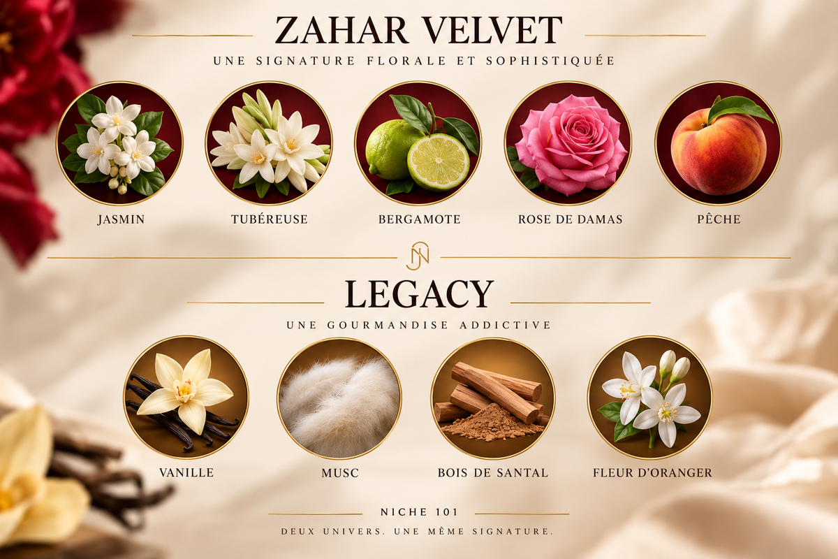 Notes olfactives de Zahar Velvet